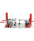 Router Table Coping Sled With Adjustable Rail for precise crosscuts in woodworking projects