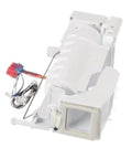 Replacement Refrigerator Ice Maker Module AEQ73110228 For LG OEM Compatible Ice Maker Kit OE Cross Reference AEQ73110219, white plastic