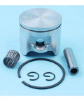 Rock Solid 42MM Piston Ring Pin Needle Bearing Kit For 343 345 Brushcutters To Fix Engine Issues Fast With Tough Premium Materials That Stand Up To Heavy Use And Keep Your Gear Running Crisp For Years Without Hassle Or Costly Repairs Needed. 42mm piston kit with needle bearing, ring, pin, and clips