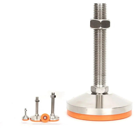 Heavy Duty Adjustable Leveling Feet Pad Mount Kit Featuring A Rock Solid Base To Bypass Equipment Wobble And Keep Your Setup Locked Down Tight.