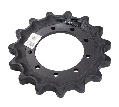 Top Shelf 2 Pack 15 Tooth Drive Sprocket For Kubota SVL75 SVL75 2 SVL75C Skid Steer Loader heavy duty steel sprocket with 9 bolt holes.