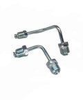 Heavy Duty Brass Brake Proportioning Valve For Disc Front And Drum Rear Setup Mount Bracket And Connector Kit, chrome connectors.