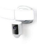 Super Bright Outdoor WiFi Floodlight Security Camera With 5000 Lumens 1080p HD Motion Alerts Two Way Audio Local 128GB SD No Subscription Works With Alexa And Google Home