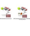 Mini Electric Belt Sander With Seven Speed Settings For Precision Sanding Polishing And Grinding Woodworking Metal Sharpening Project Includes ten belts and polishing wheel.