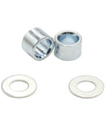 Aluminum Alloy 10Mm ID Wheel Hub Axle Spacers Set Universal For Vintage Bikes Freewheel Hubs Includes 10Mm 15Mm 20Mm 25Mm Spacers And Hardware Pair