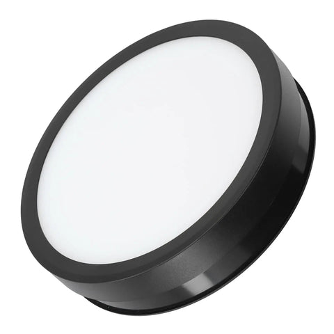 Super Smooth 360 Degree Rotating Display Stand Electric Turntable With Adjustable Speed And Remote Control, Plus Colorful Led Lights For Pro Photos And Videos That Look Totally Fire On Your Socials, round black LED light.