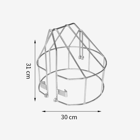 Outboard Propeller Guard Mesh Cover And Safety Cage For 18 HP Marine Motors Stainless Steel Protective Shield Easy No Drill Install