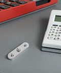 Close-up of stainless steel pivot hinge from Six Pack Stainless Steel Pivot Hinges No Fuss For Hidden Cabinet Doors And Windows