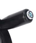 Close-up of handwheel handle from Dial Hand Wheel Position Indicator 12x100mm with Handwheel Handle for Glass, Food, and Die Casting Machinery.