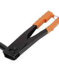 Ditch The Flimsy Tools And Grab This Heavy Duty Riveter Kit For Serious Metal And Plastic Jobs Including Auto Body Gutter Repairs With 120 Premium Rivets For Rock Solid Connections On Every Single Project hand riveter, black and orange, metal and plastic