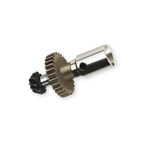 Helical Rear Drive Gear Upgrade For 1/10 Scale RC Cars Chrome Steel Differential Gear X07-CS06