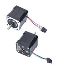 Dual upgraded LDO stepper motors for 3D printer extruder assembly, easy fit for V2.4 DIY upgrade, high torque, smooth motion