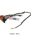 Beefed Up Transmission Wiring Cable 22117441 For Trucks Durable Waterproof Engine Wire, 30cm black cable