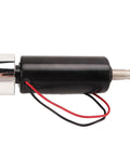 Heavy Duty 500W Air Cooled CNC Spindle Motor With 52MM Shaft And 12000 RPM High Torque side view with wiring details.