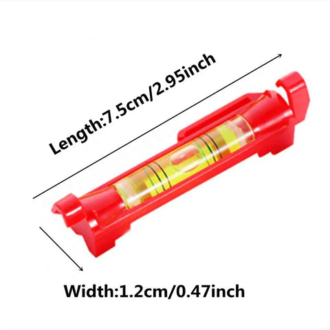 Precision Hanging Bubble Line Level Toolkit Packed With Six Red String Spirit Levels For Spot On Construction Layouts And Built Tough Job Site Accuracy