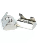High Strength M5 Roll In Spring T Nuts With Spring Sheet For 4040 Aluminum Profile Slot, Nickel Plated Carbon Steel heavy-duty fasteners