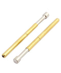 100Pcs P75-E2 Spring Test Probes Set With Conical Heads For PCB Testing, 1.3mm Tip, pogo pin replacement probes