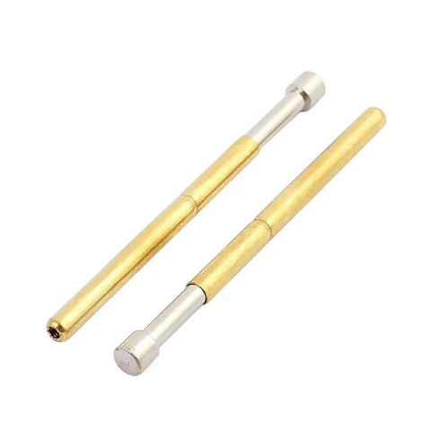 100Pcs P75-E2 Spring Test Probes Set With Conical Heads For PCB Testing, 1.3mm Tip, pogo pin replacement probes