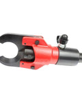 Close-up of 12T Hydraulic Cable Cutter Beefy Split Tool For Copper Wires And Bolts Cuts Up To 50Mm Wire And 38Mm Telephone Cable