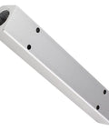 Heavy Duty 7 Way Aluminum Pneumatic Manifold Block With 2 G1/2 Inlets And 2 G1/4 Outlets For Air Distribution, top view
