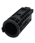 BT50 Tool Holder Sleeve Pot With A Solid 75 Degree Bend For Cnc Milling Rigs showing detailed view of the black alloy sleeve.