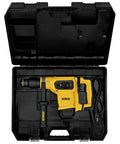 Heavy Duty Rotary Hammer Drill Combo Kit With Sds Max Chuck Active Vibration Control For Badass Concrete Drilling built tough in black carrying case.