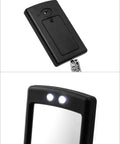 Must Have Flexible LED Inspection Mirror With Telescoping Arm And 360 Degree Swivel For Hard To Reach Spots, close-up of LEDs
