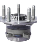 Straight Up Reliability Wheel Hub And Bearing Assembly Front Or Rear close-up view, steel and aluminum construction for S X 2016-2023 EV.