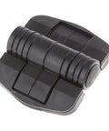 Position Control Butt Hinge For Cabinet Doors Marine Nylon Construction With Stainless Tube Black Finish 150 Degree Opening