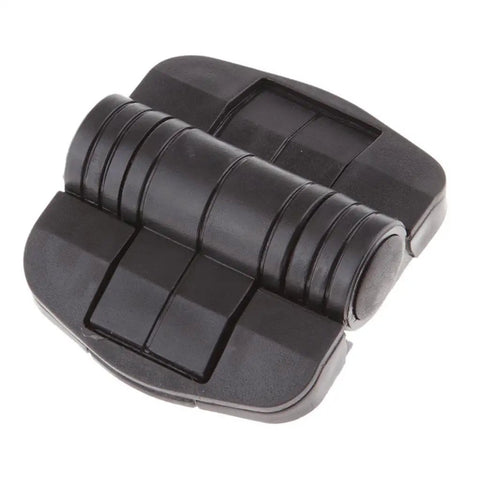 Position Control Butt Hinge For Cabinet Doors Marine Nylon Construction With Stainless Tube Black Finish 150 Degree Opening