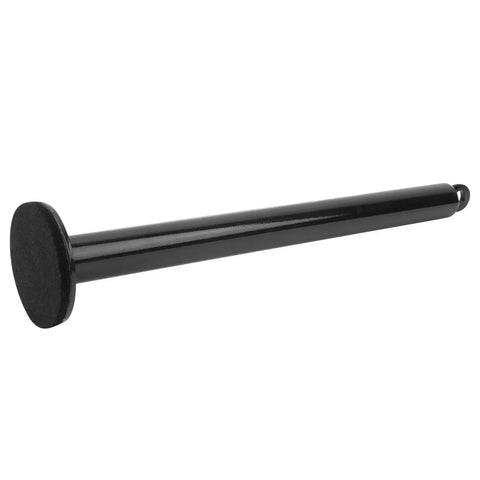 Heavy-Duty Barbell Loading Pin For DIY Gym 250 Lb Capacity 12.6 Inch Steel Rod With Sponge Base Tray Stable Weight Lifting Pin