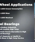 Atlas 600 Grease Full Synthetic Ultra Heavy Duty Lubricant For Low Temp Marine Use Waterproof 14 oz tube with benefits listed