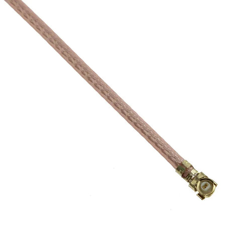 Close-up of IPEX connector on Dual Pack Seven Centimeter Five Point Eight Gigahertz FPV Antenna Set For RC Drones.
