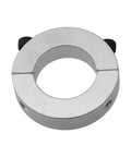 Heavy Duty Split Clamp Collar 25MM Aluminum Alloy Drill Depth Stop Ring with Bearing Backstop, designed for precision depth control.