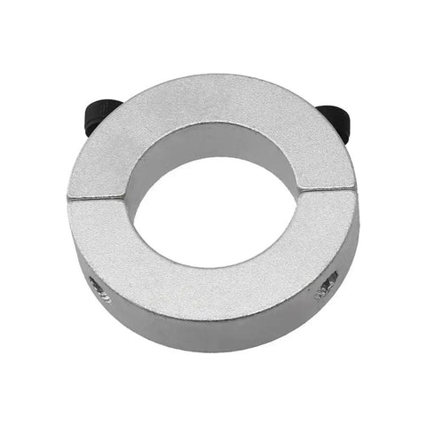 Heavy Duty Split Clamp Collar 25MM Aluminum Alloy Drill Depth Stop Ring with Bearing Backstop, designed for precision depth control.