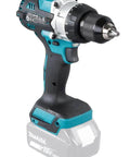 Top Shelf 18V Brushless Cordless Combi Drill Featuring Hammer Drilling 13Mm Chuck Two Speed Control And 21 Torque Settings close-up view with battery.
