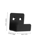 Modern Minimalist Tile Holder Brackets With Quick Install Hooks And Mounting Plates For No Fuss Easy Wall Mounting Flexible Movable Buckle Design