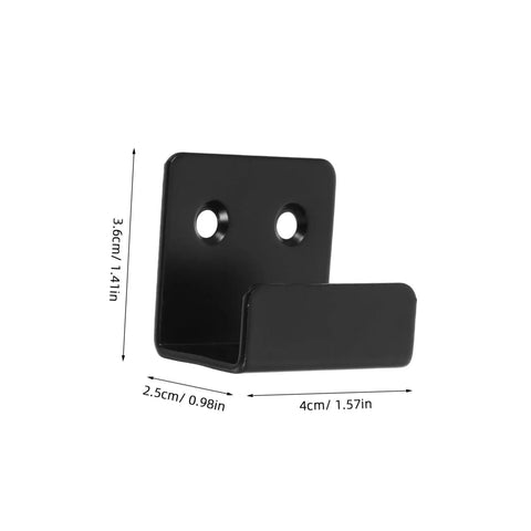 Modern Minimalist Tile Holder Brackets With Quick Install Hooks And Mounting Plates For No Fuss Easy Wall Mounting Flexible Movable Buckle Design
