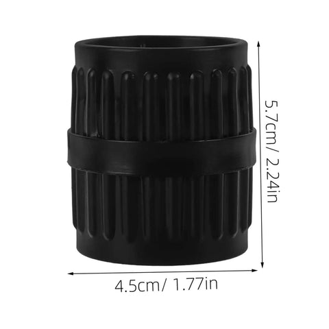Portable Tubing Reamer Tools Inner Outer Deburring Beveling For Copper Pipes Compact black design with size dimensions