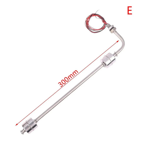 Heavy Duty Stainless Steel Double Ball Float Switch Water Level Sensor For Tanks And Pools 300mm Long 220V AC