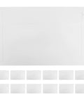 Rigid Self Seal Mailers 90 Pack White Cardboard Envelopes for Docs and Pics, large flat envelope top view