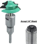 Router Collet Extension Chuck Adapter For One Quarter Inch Shank Bits Keeps Bits Tight And Safe