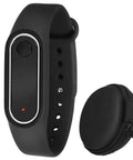 Anti Static Wrist Strap With Red Light Indicator For Esd Protection And Static Electricity Removal Unisex Black Wristband