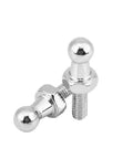 Beefy Ball Stud Bolt Kit, Two Pcs 10mm M6 Pin End Fittings For Gas Struts, Zinc Plated Steel, Ball Ended Bonnet Hardware