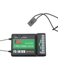 Beefed-Up 10 Channel 2.4GHz RC Receiver With iBus PPM Dual Antenna AFHDS2, Compatible With FS-i6, i6S, And i10 Transmitters