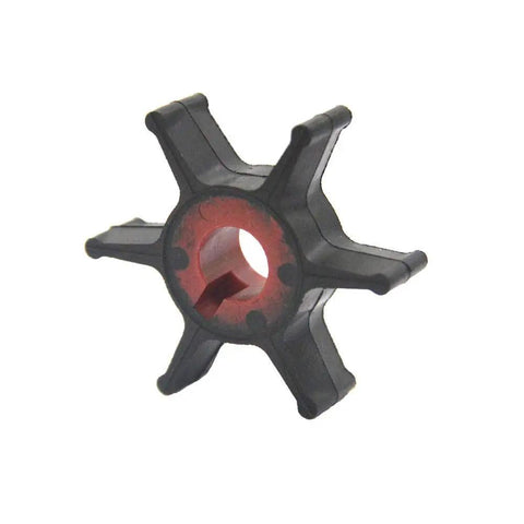Outboard Water Pump Impeller Replacement for 9.9HP and 15HP Boat Motors Marine Grade Nylon with Neoprene Rubber 57mm Diameter 15.1mm Depth 12.9mm Shaft Easy Install with Silicone Lubricant Durable Impeller for Wide Range of Outboard Engines