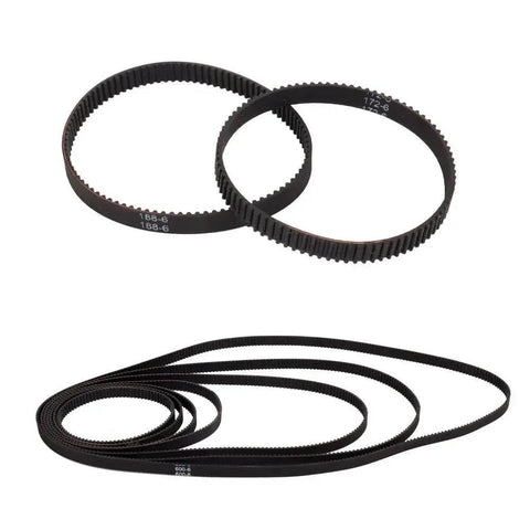 6mm Closed Loop Timing Belt One Piece Built For Precision CNC And 3D Printers With 162 164 166 168 170 172 174 176 178 180 182 184 186 188 190mm Lengths 2GT Series Built To Last Rugged Durable Rubber Drive Belt