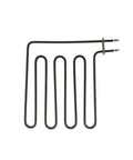Heavy Duty 220V 2KW Tubular Heating Element For Hot Air Oven And Sauna, steel shell, designed for efficient heating.