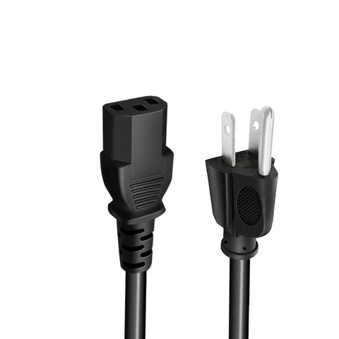 Heavy Duty 3 Pin AC Power Cord Replacement For Gemini Junior Cutting Embossing Machine, 8.2 foot, black, molded design.