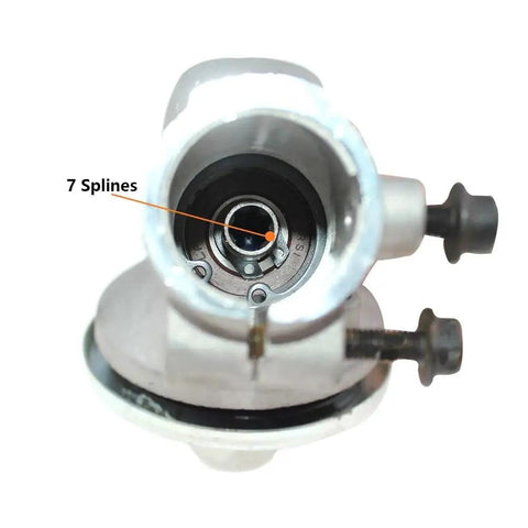 Gear Box For Brush Cutter Fits BCZ260S TRZ230S EXZ2401S BC T3195 31001 24 Mm Drive Tube 7 Tooth Spline view